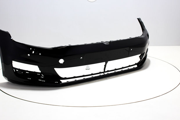 Front Bumper+PDC +Headlampwashers Volkswagen Golf 7 UNISCHWARZ (L041)