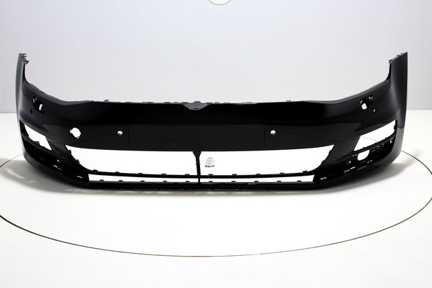 Front Bumper+PDC +Headlampwashers Volkswagen Golf 7 UNISCHWARZ (L041)